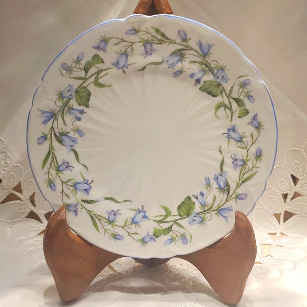 BREAD PLATE Shelley HAREBELL Vintage